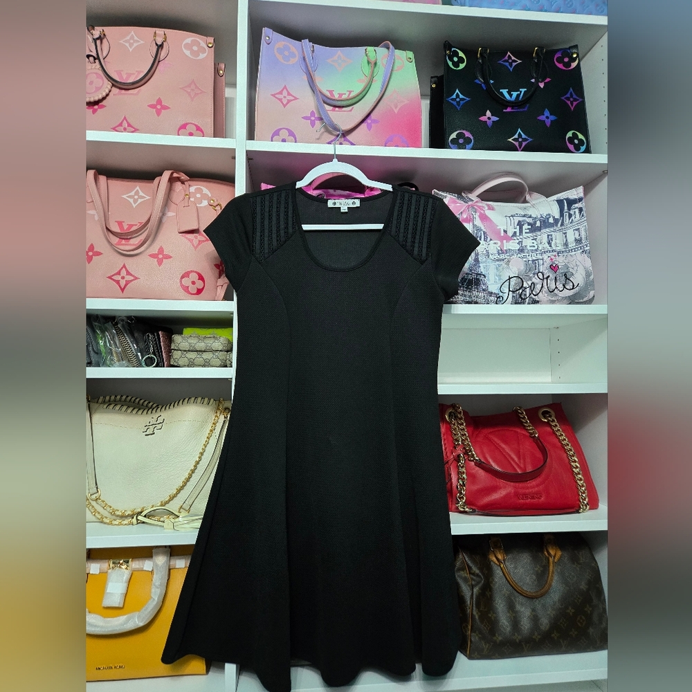 Elegant Black Mini Dress